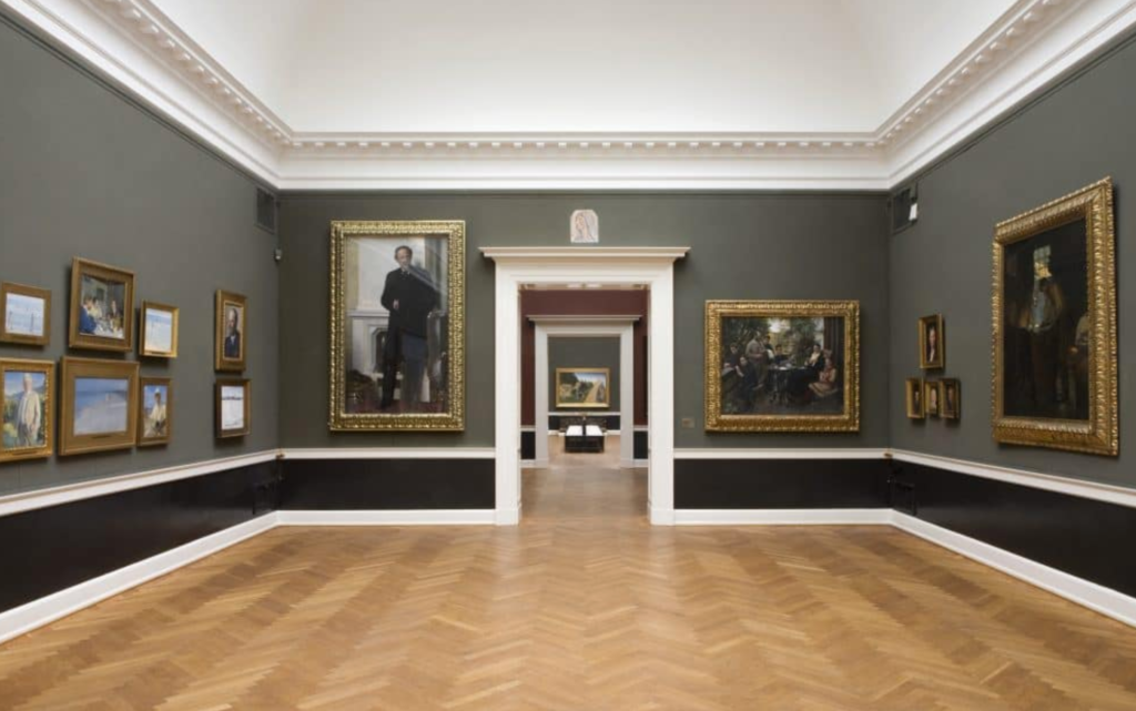 Interior of the Hirschsprung Collection