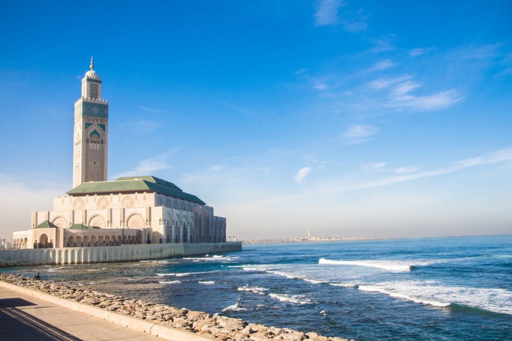 Mosque Hassan II in Casablanca