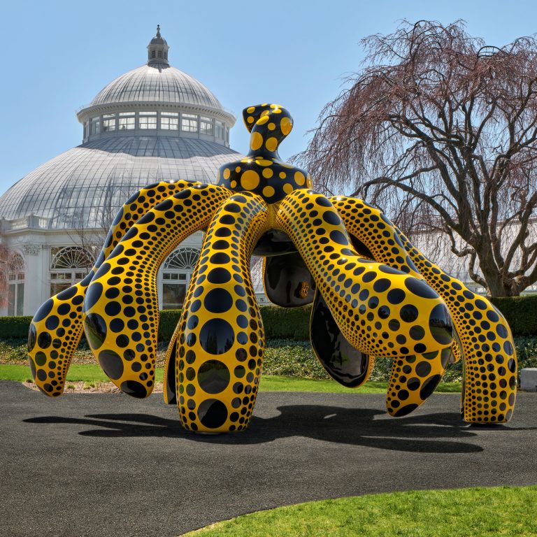 Yayoi Kusama Pumpkin Installation