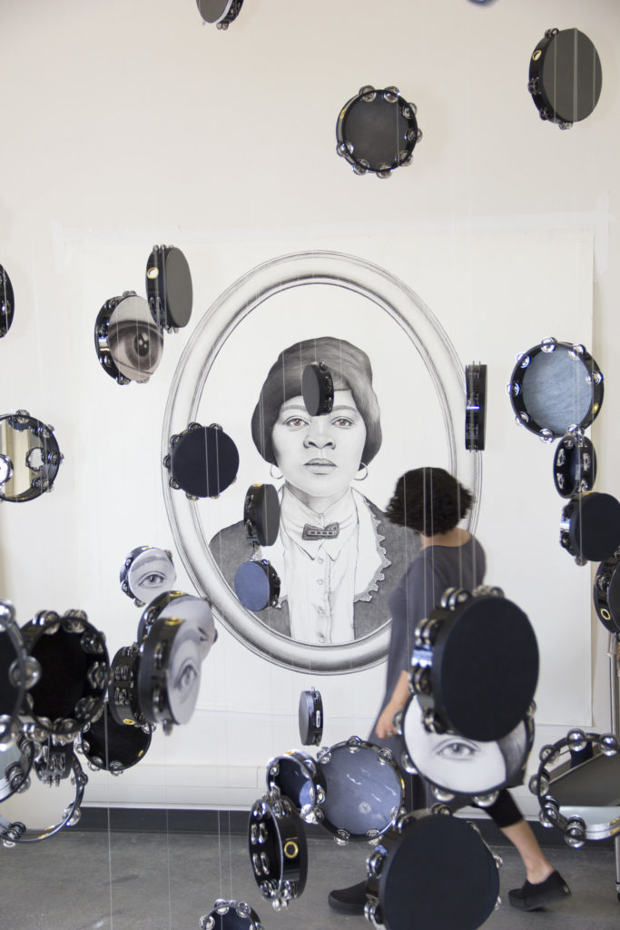 Lava Thomas with 2 artworks