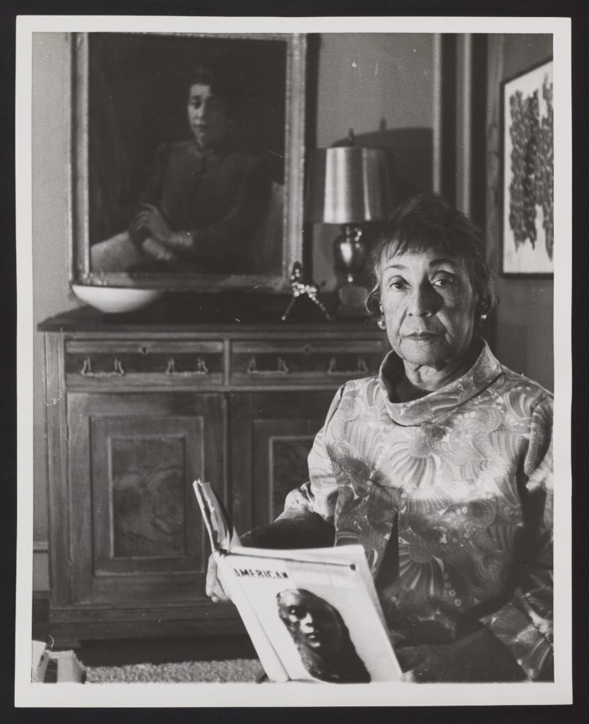Photograph of Alma Thomas by Ida Jervis