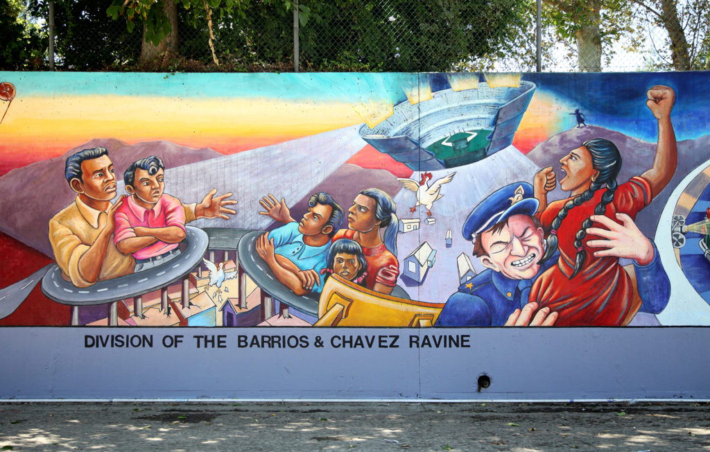 Segment of the Great Wall of Los Angeles