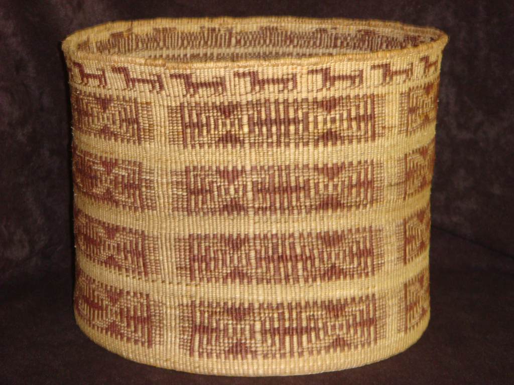 A woven basket