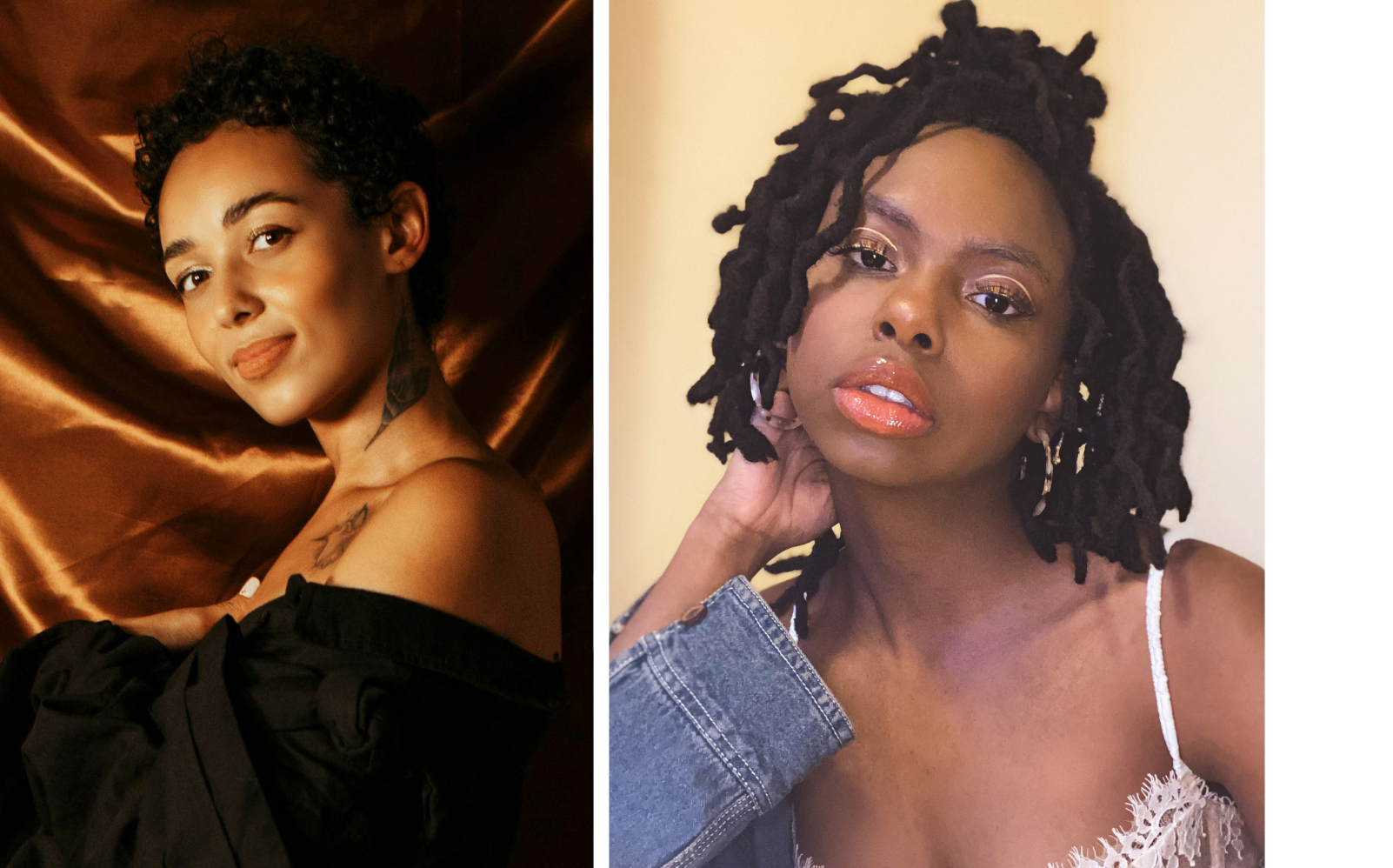 Headshots of Ambrose Murray and Isis Davis-Marks