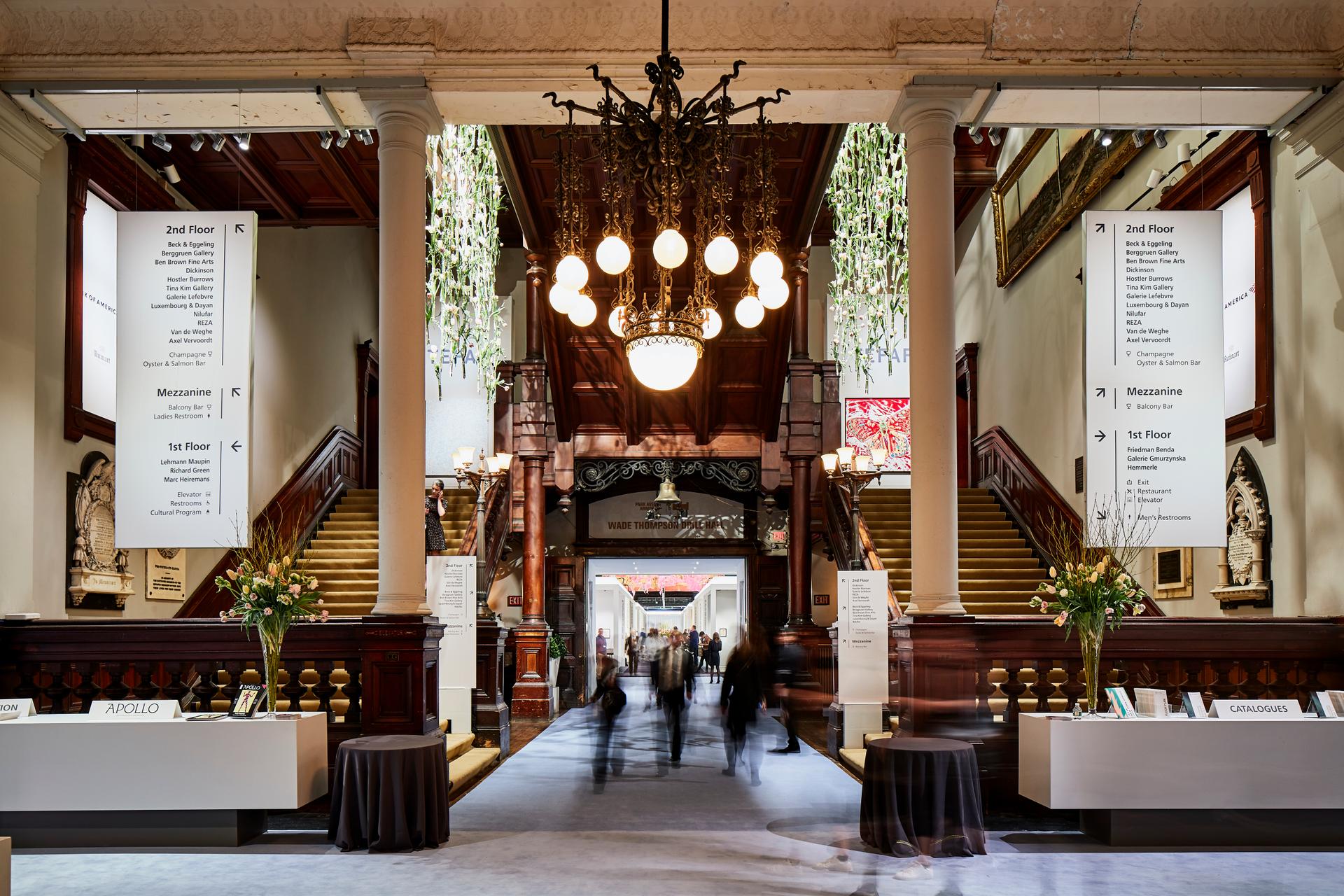 Entryway to TEFAF New York