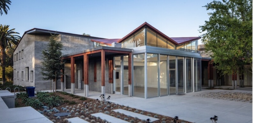 exterior shot of the Benton Museum
