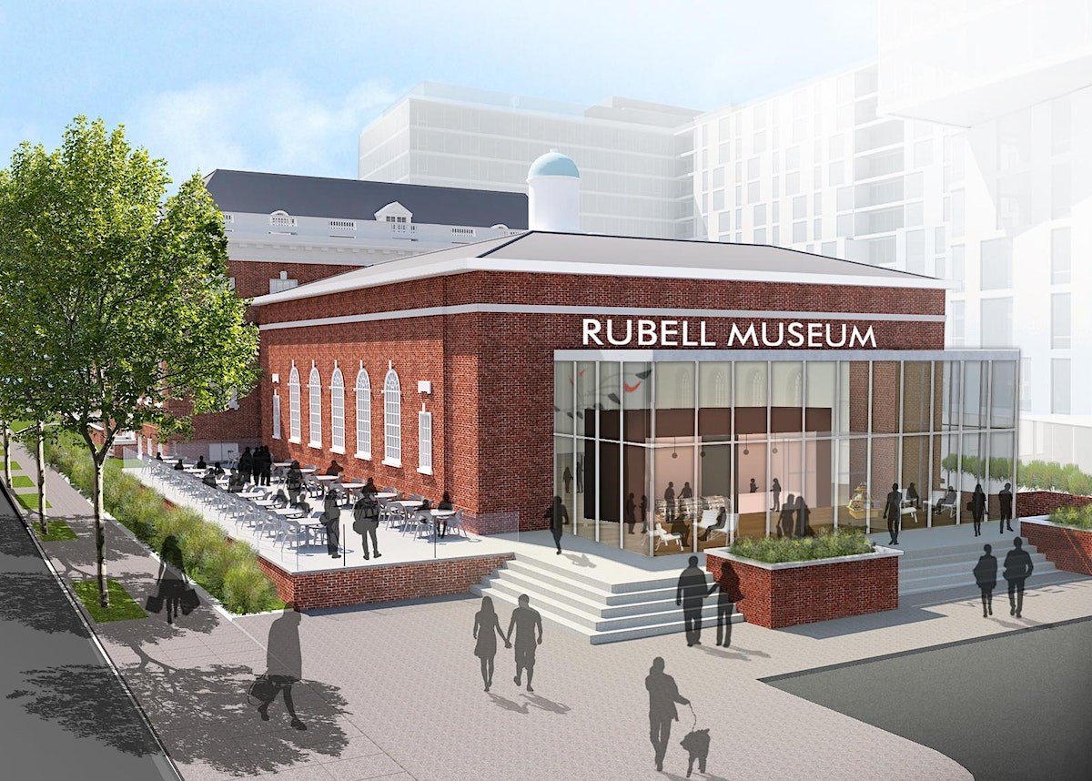 Digital rendering of the Rubell Museum in DC