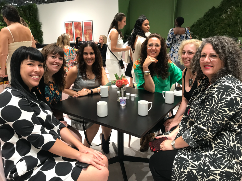 ArtTable members at the annual brunch at The Armory Show