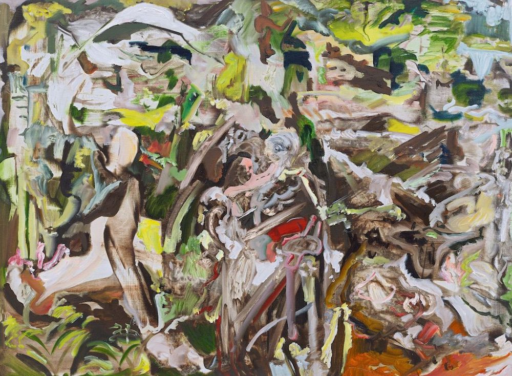 Cecily Brown_Maid in a Landscape, 2021_Oil on linen_ Private collection. Courtesy the artist_ photo by Genevieve Hanson