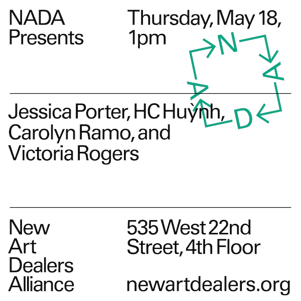 NADA Presents Thurs May 18 1 pm