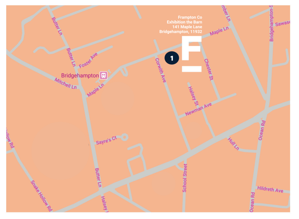 Detailed map of 141 Maple Lane Bridgehampton, NY 11932