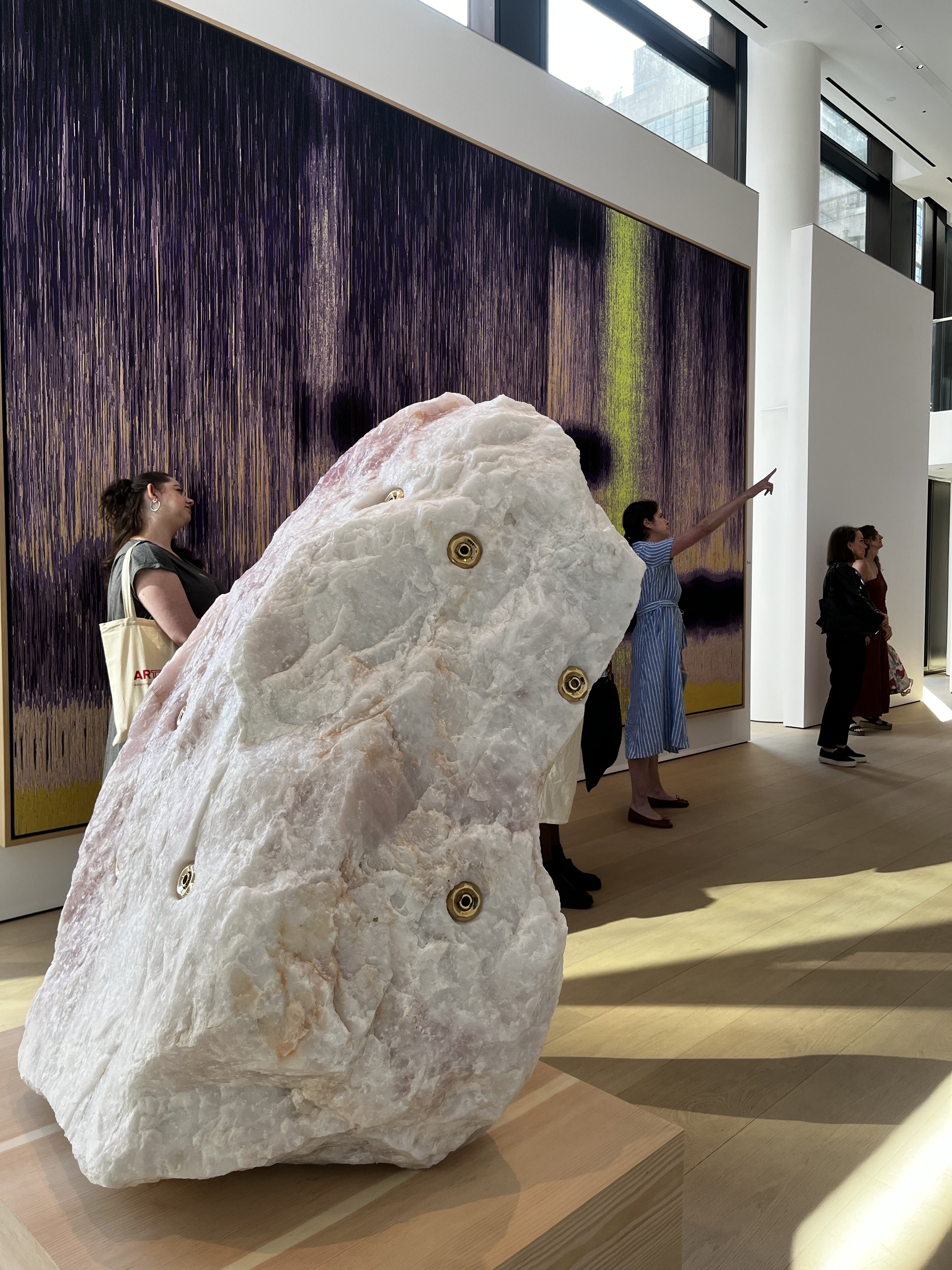 Walkthrough of Mika Tajima: Super Natural at the Hill Art Foundation