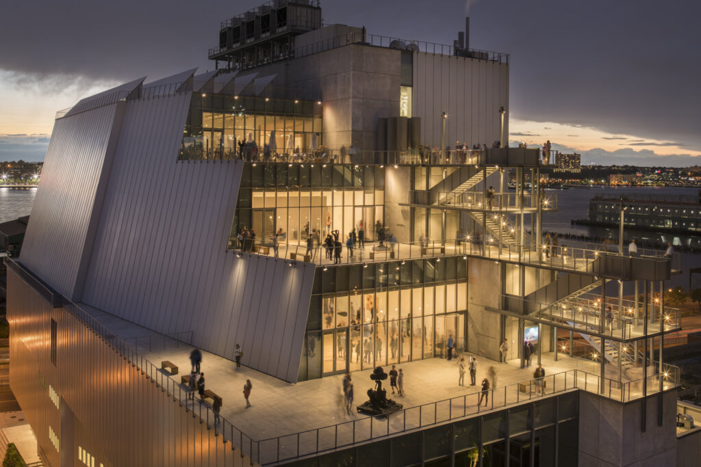 External view of the Whitney Museum