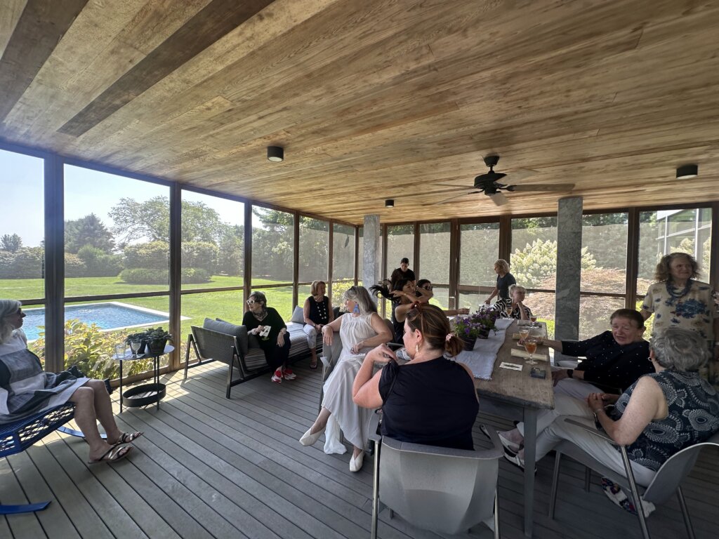 Collection visit with Susan Jacobson