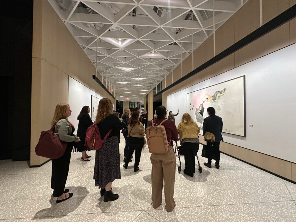 ArtTable Tour at the Deutsche Bank Art Center