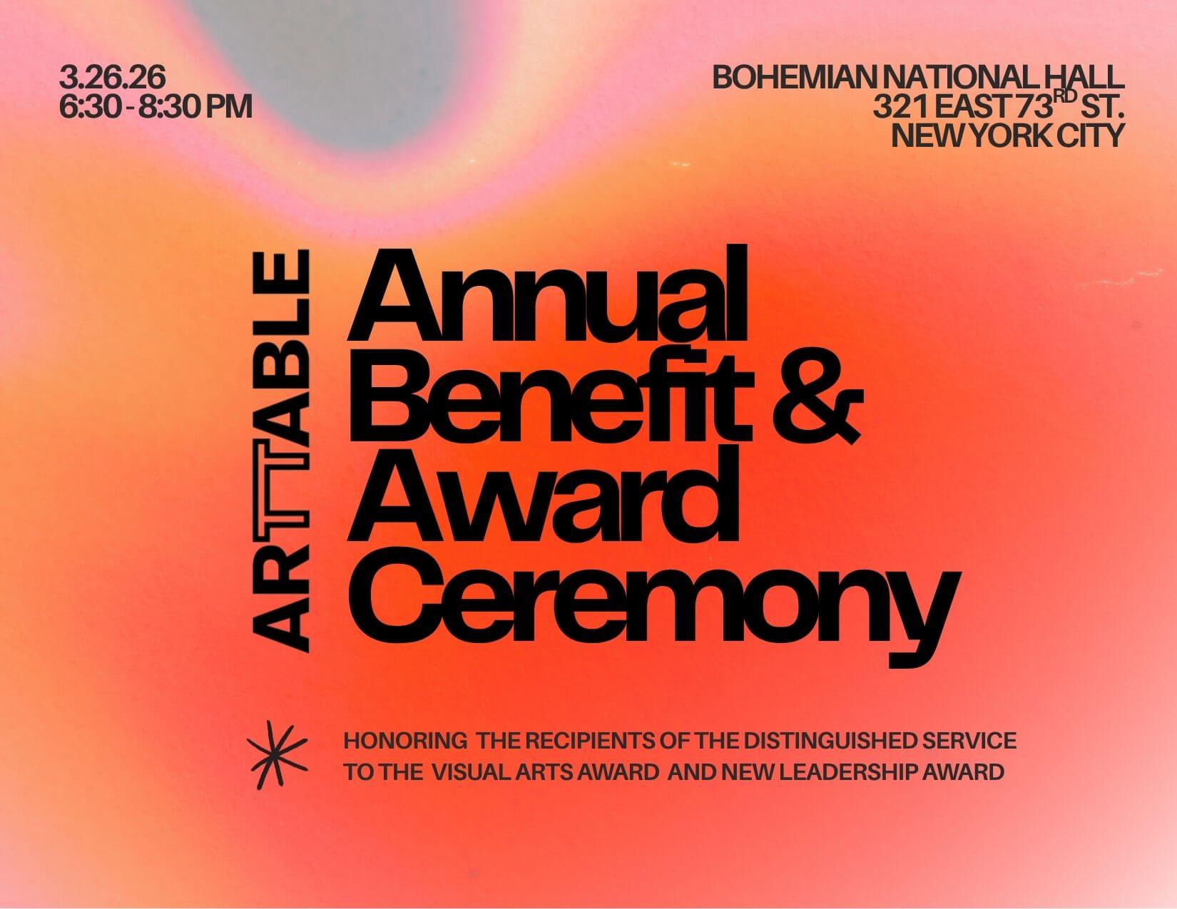 [DRAFT] 2026 Annual Benefit & Award Ceremony