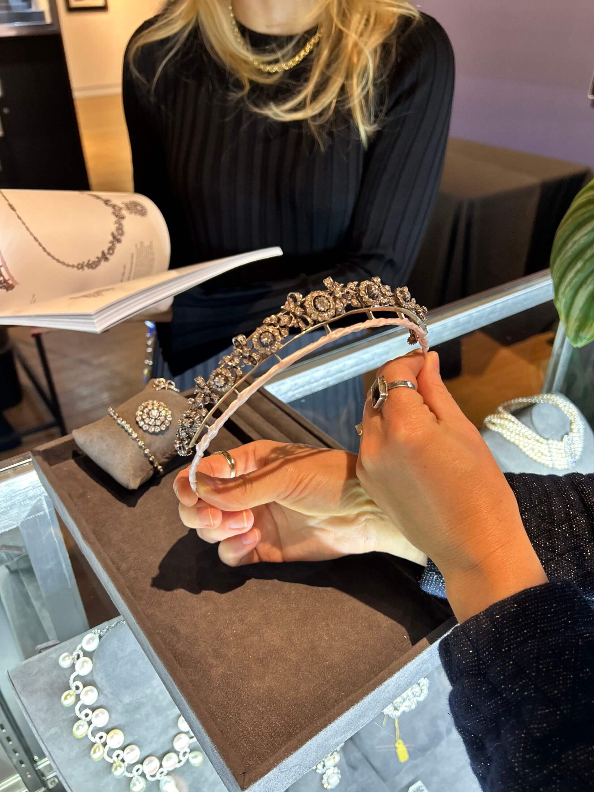 19th Century Diamond tiara