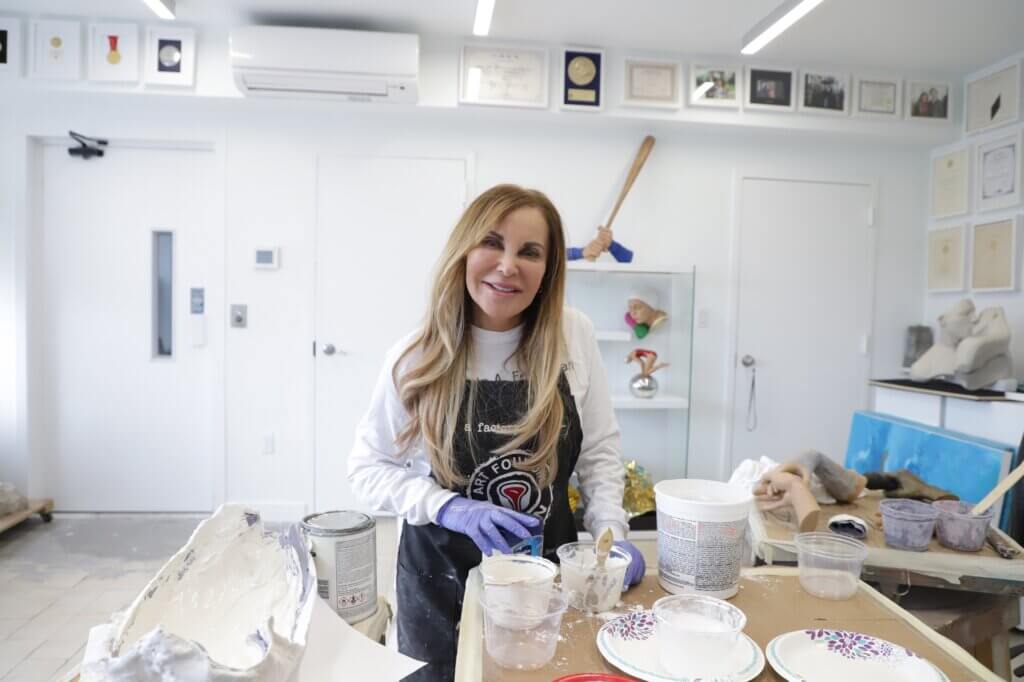 Studio Visit with Carole Feuerman