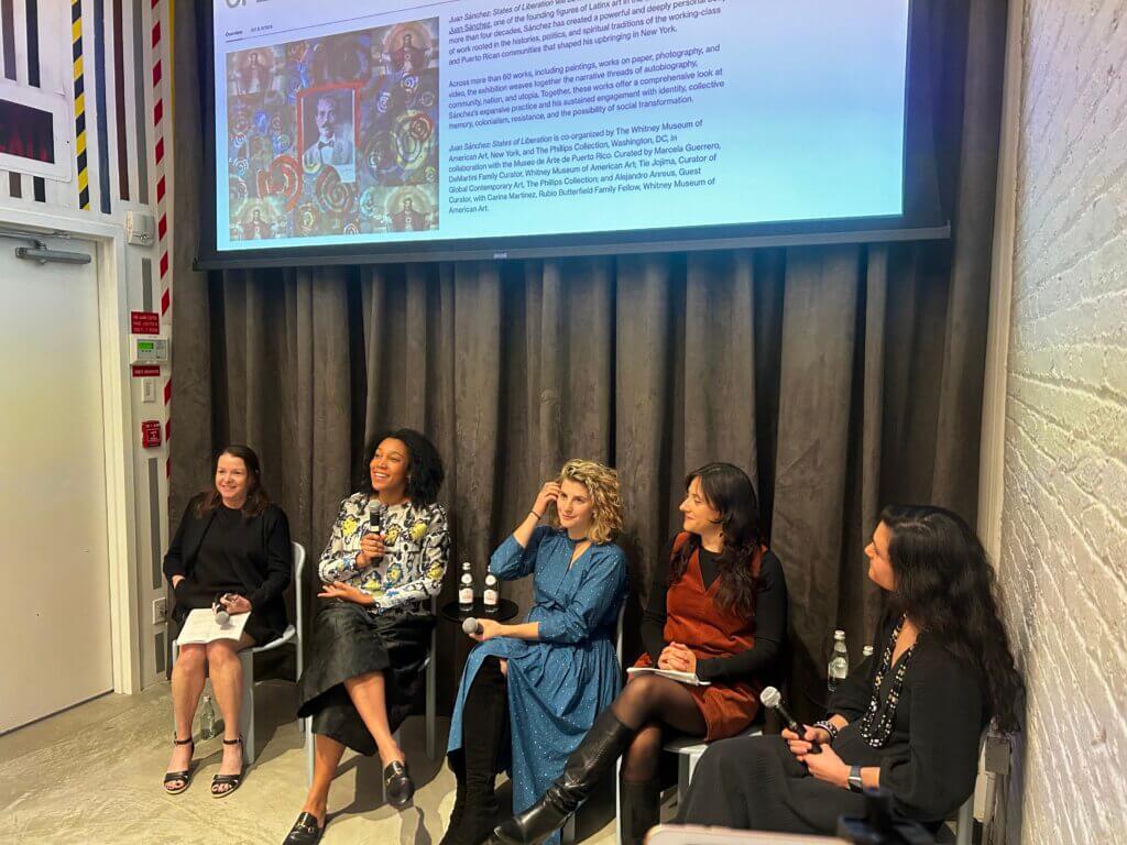 Panel of speakers at ArtTable's 2026 Annual Leaadership Series
